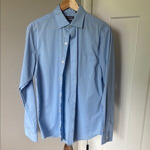 Van Heusen Light Blue Dress Shirt, M